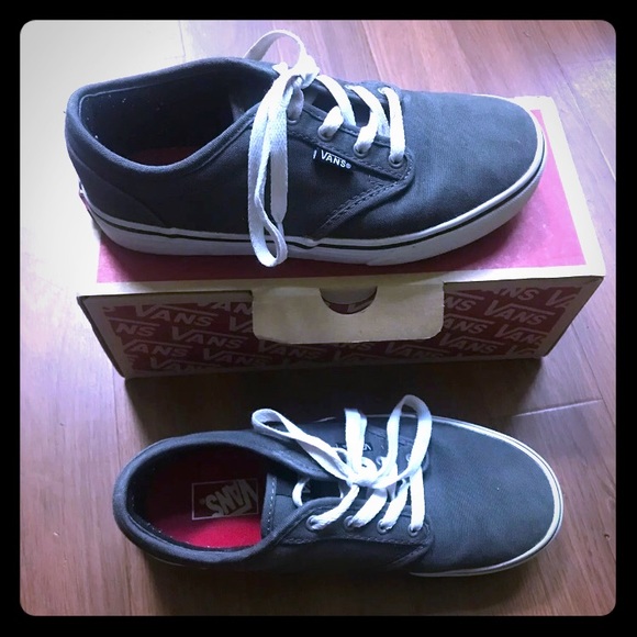 grey vans shoes size 4 grey vans shoes size 4